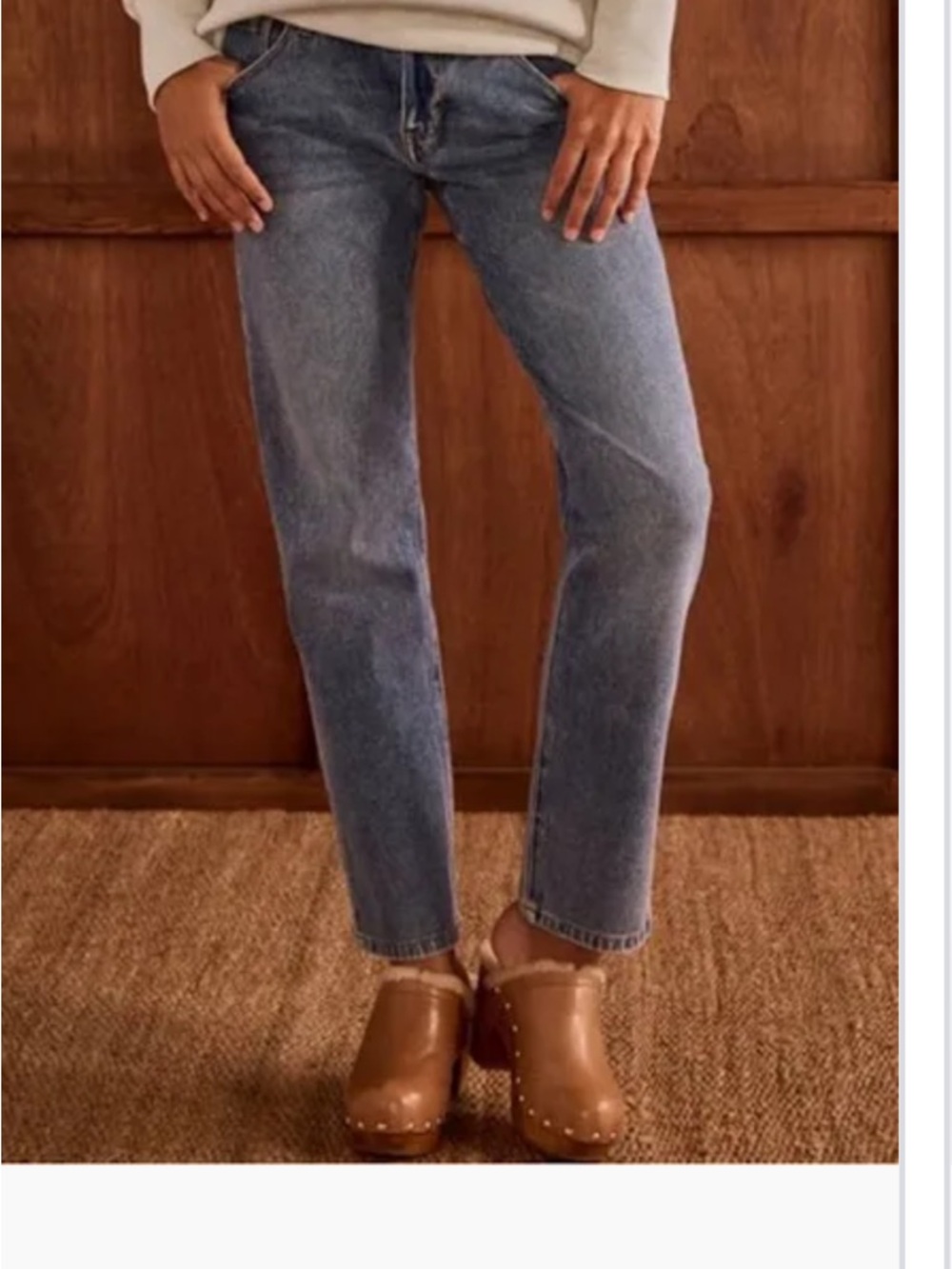 Cabi Harlow Women’s Jeans in frost wash sz 12